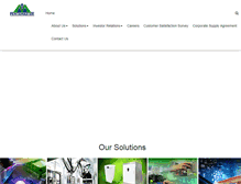 Tablet Screenshot of pentamaster.com.my